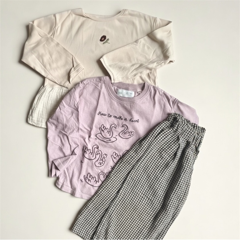 Zara Bundle, two long sleeve shirts and a pair of checkered pants